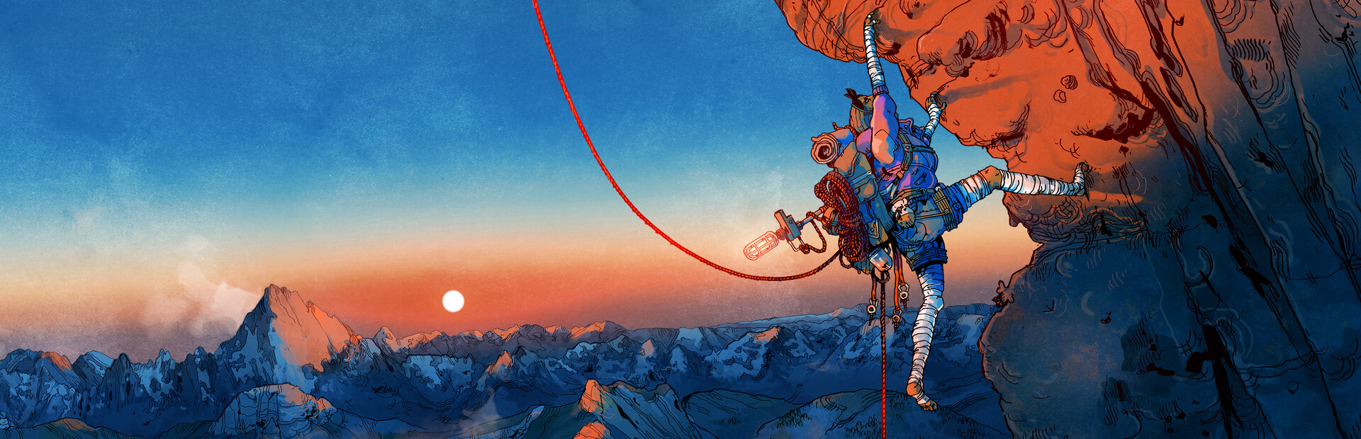 Cairn — rock climbing survival game hero banner
